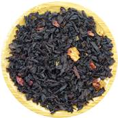 Organic Black Tea, Strawberry, Raspberry Pyramid Cut 3-6mm