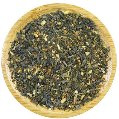 Organic Green Tea Chun Mee, Sweet Orange, Tangerine Flavour TBC 0.3-2