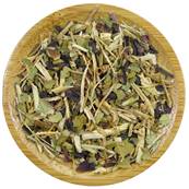 Organic Hibiscus, Mate, Blackcurrant Herbal Blend Loose Cut 4-10mm