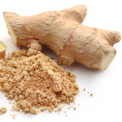 Organic Ginger Rhizome Powder 300µm Heat Treated