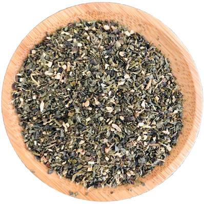 Organic Green Tea, Ginger, Lemon Herbal Blend Tea Bag Cut 0.3-2.0mm