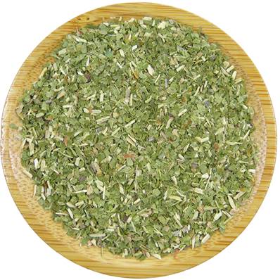 Organic Blackcurrant Leaf Tea Bag Cut 0.3-2.0mm (French)