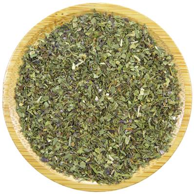 Organic Peppermint Aerial Part Tea Bag Cut 0.3-2.0mm (French)