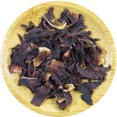 Organic Hibiscus Flower Loose Cut 4-10mm