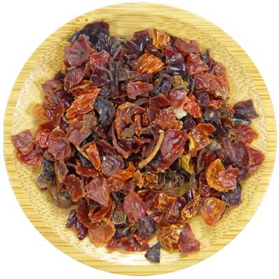 Organic Rose Hip Fruit Bark Pyramid Cut 4-6mm